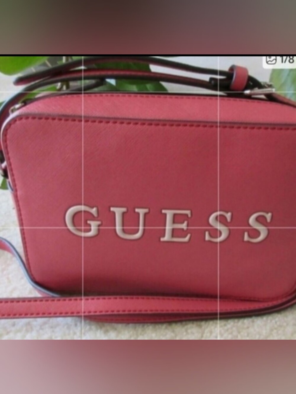 Guess LA Roxberry Camera Crosbody Bag